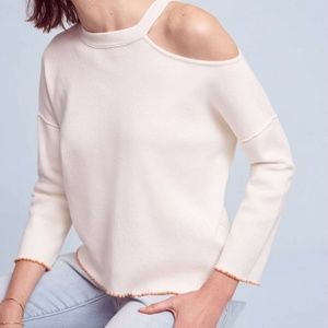 Moth Open Shoulder Pullover/Sweater